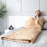 Термоодеяло для обертывания и инфракрасной сауны EcoSapiens Infrasauna 220х180 см бежевое S283_bg
