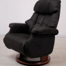 Кресло Reclainer LUX ELECTRO S16099RWB-HE016-029 обивка Нубук цвет черно-сер.(Charcoal)