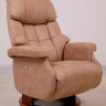 Кресло Reclainer LUX ELECTRO S16099RWB-HE02-029 обивка Нубук цвет бежевый (бронз) Taupe