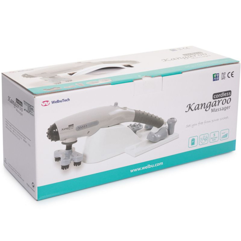 Вибромассажер для тела WelbuTech K-5000E (портативный)