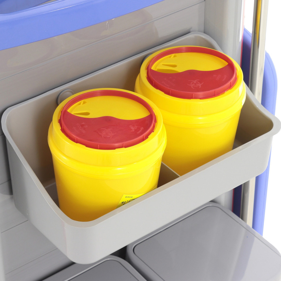 Тележка медицинская MED-MOS ЕТ850-01 ТМ-020АН-00 белый