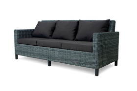 MOKKA BELLA Диван 3-х местный, цвет серый