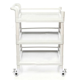 Стол манипуляционный пластиковый МЕТ SP-150/ТP-200 с трёхсторонними боковыми ограждениями