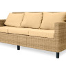 MOKKA BELLA Диван 3-х местный, цвет соломенный