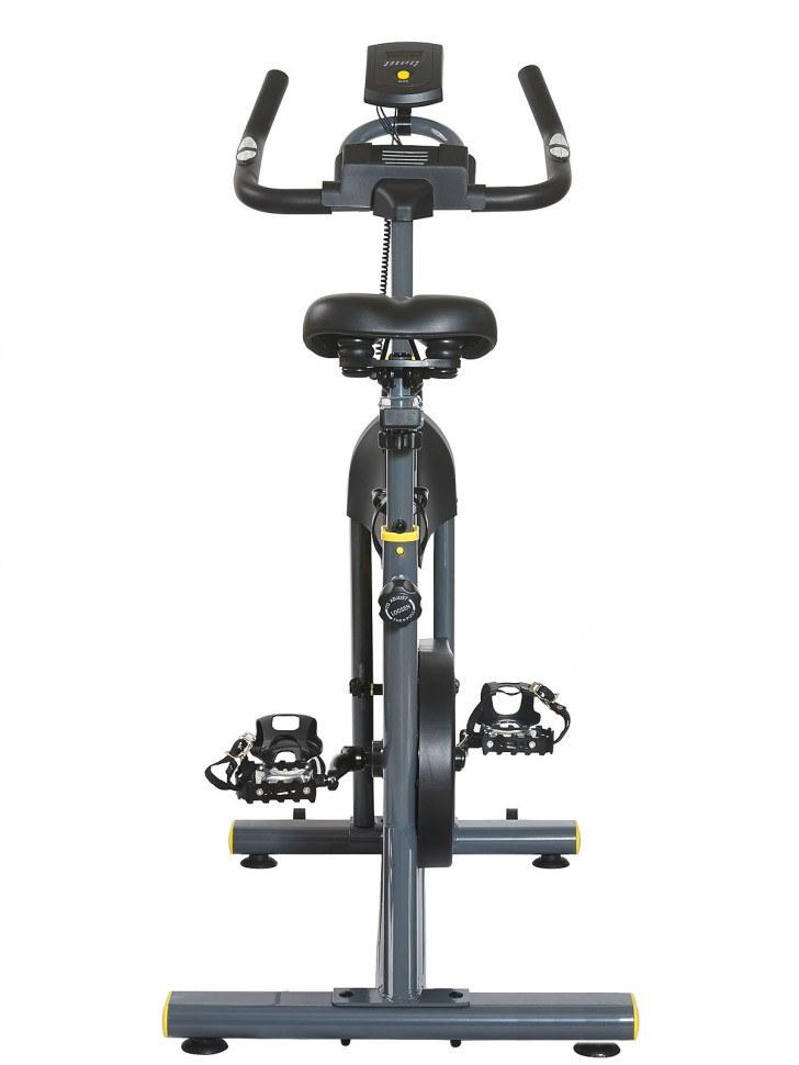 Спинбайк VictoryFit VF-S200 серый / желтый