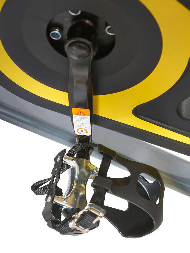 Спинбайк VictoryFit VF-S200 серый / желтый