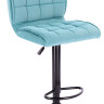 Стул барный Everprof Richy Ткань Бирюзовый