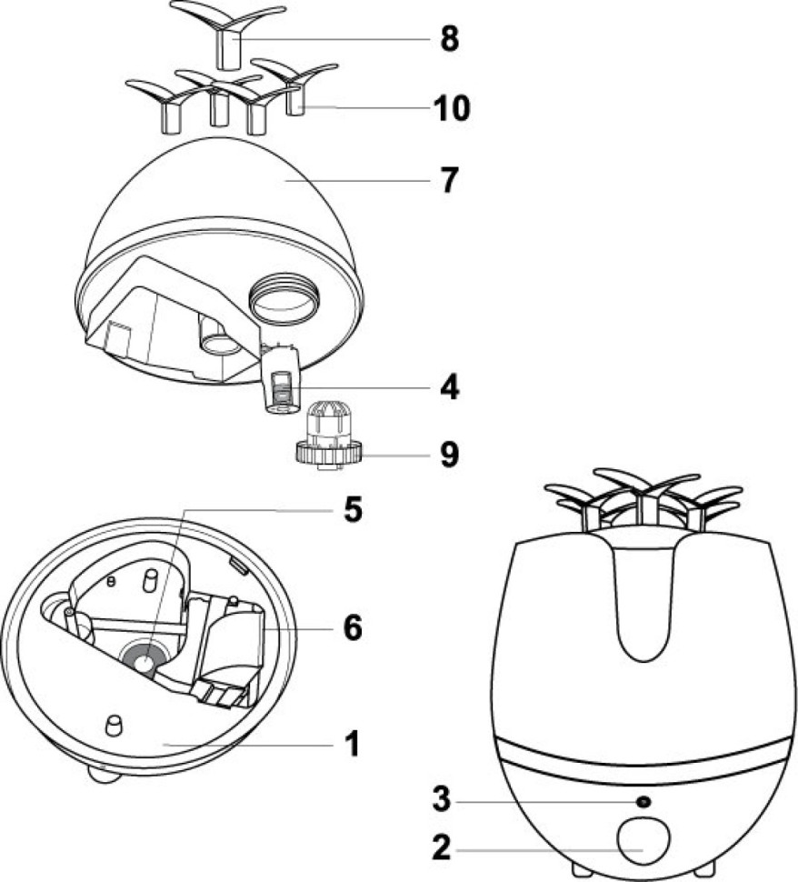 Воздухоувлажнитель Атмос-2640
