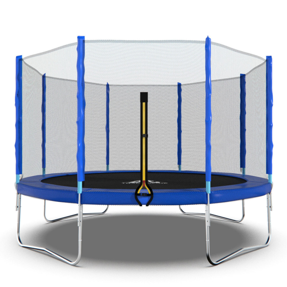 Батут DFC TRAMPOLINE FITNESS с сеткой 12FT-TR-B