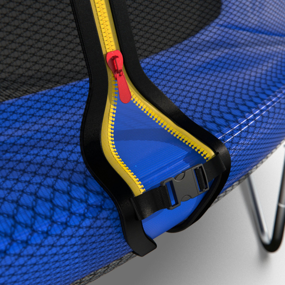 Батут DFC TRAMPOLINE FITNESS с сеткой 12FT-TR-B