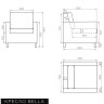 MOKKA BELLA Кресло, цвет серый