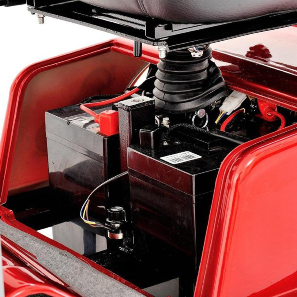 Кресло-коляска скутер электрическая 2-хместная MET EXPLORER 900 TANDEM (18357) с крышей