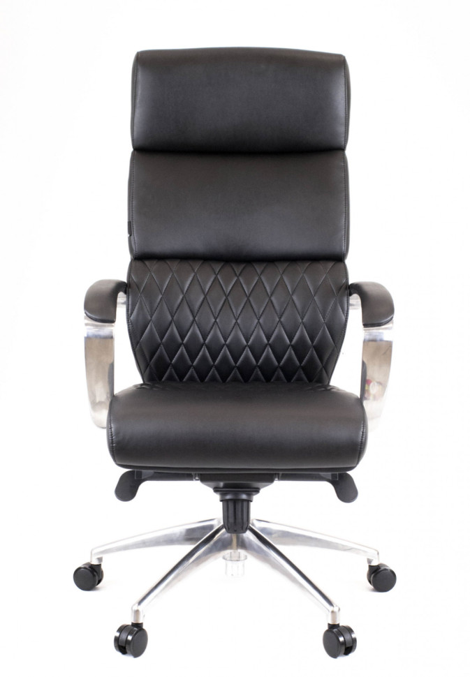 Кресло Everprof President Экокожа Черный