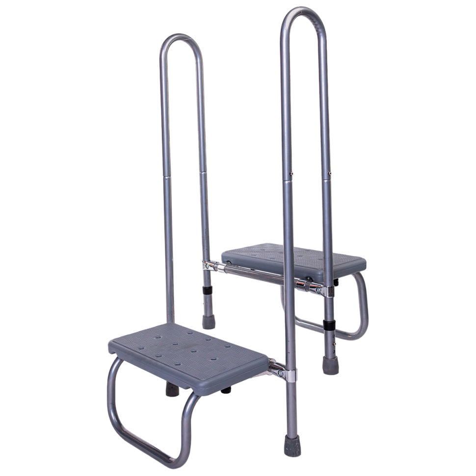 Ступень СТ-6 с поручнем Belberg для ванной комнаты