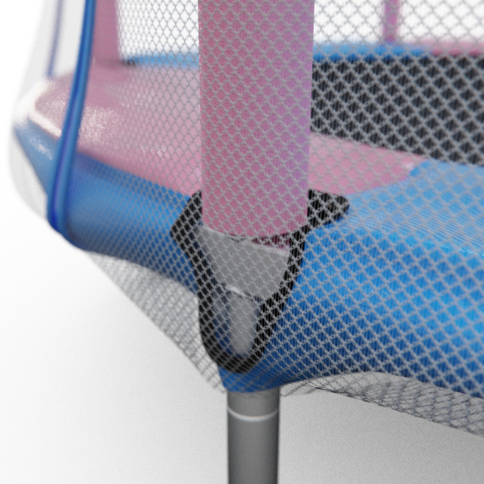 Батут детский DFC A.KOU KIDS 55" (140 см) с сеткой