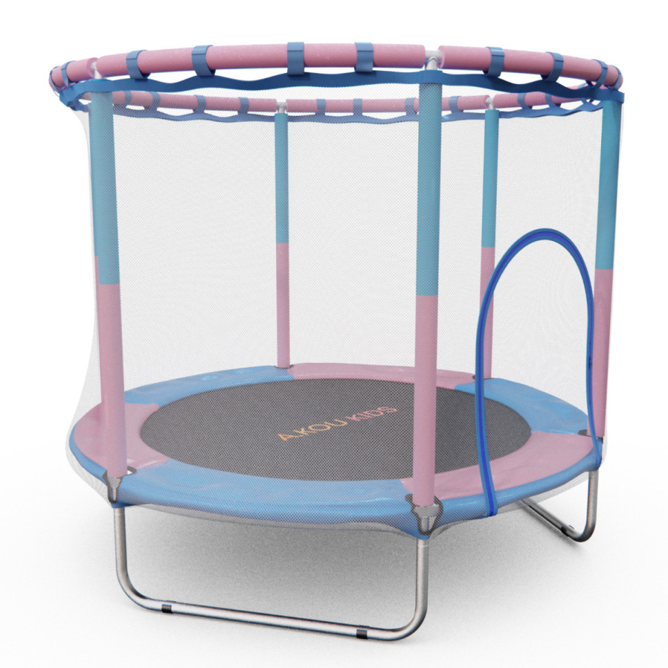 Батут детский DFC A.KOU KIDS 55" (140 см) с сеткой