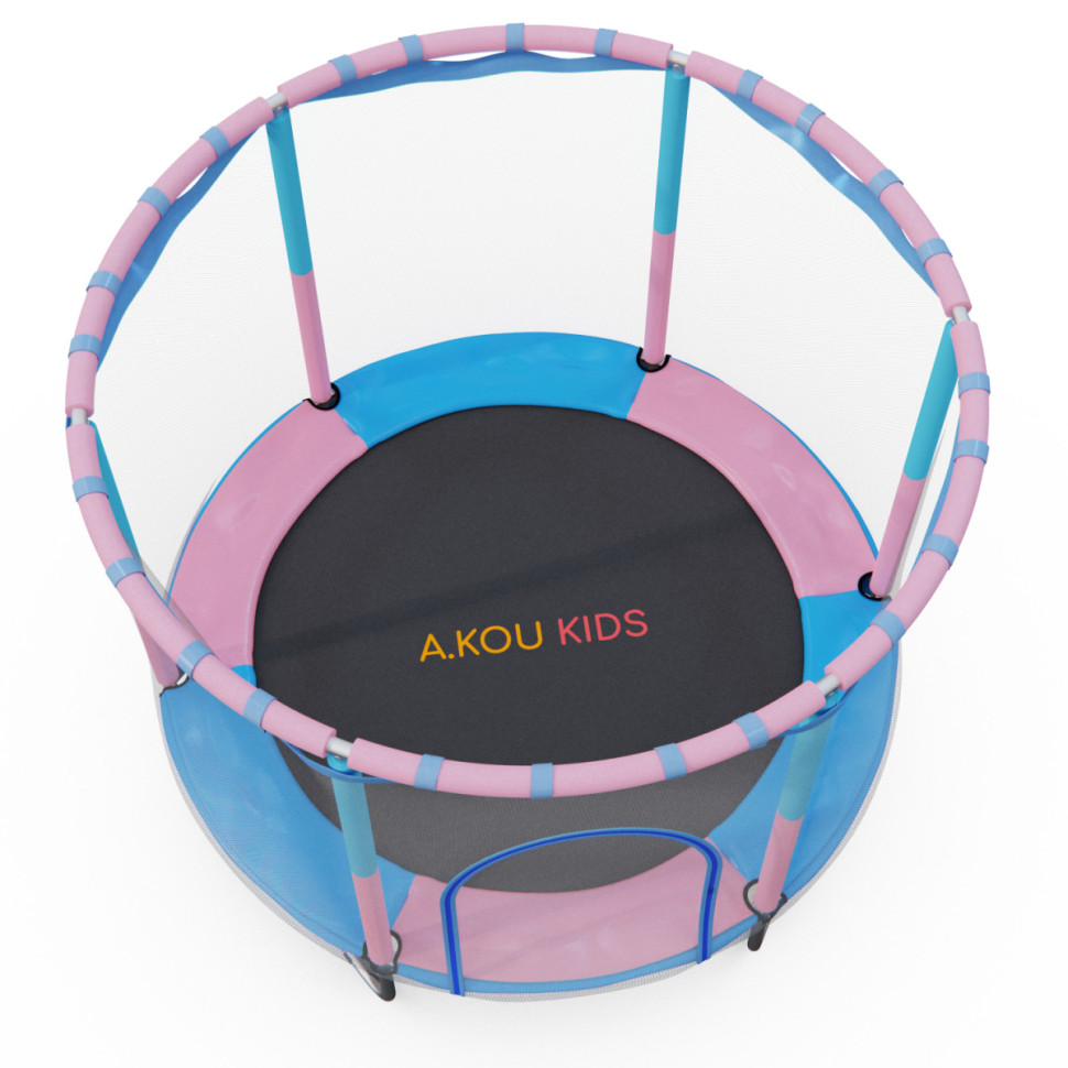 Батут детский DFC A.KOU KIDS 55" (140 см) с сеткой