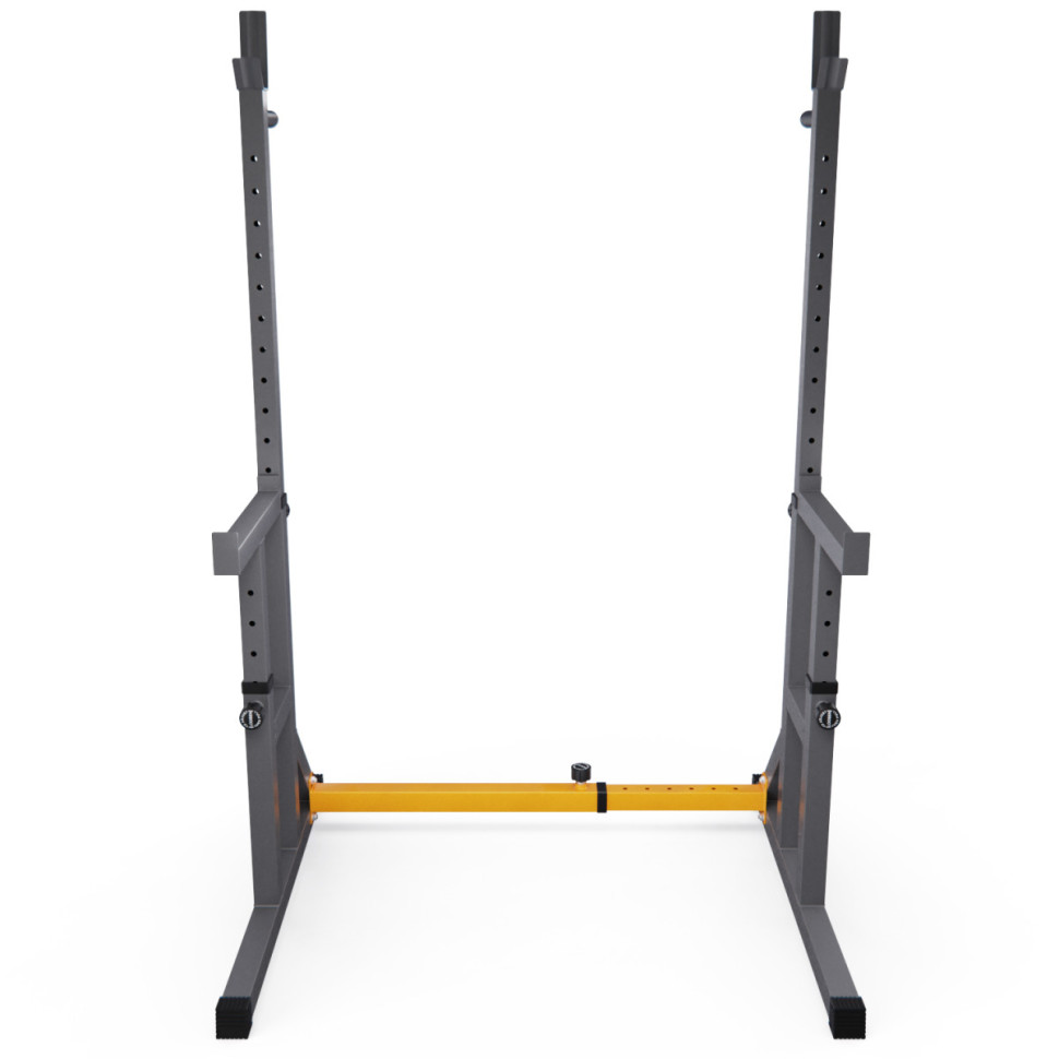 Стойка для штанги с подстраховкой DFC Y-GYM TF-63, с упорами для отжиманий