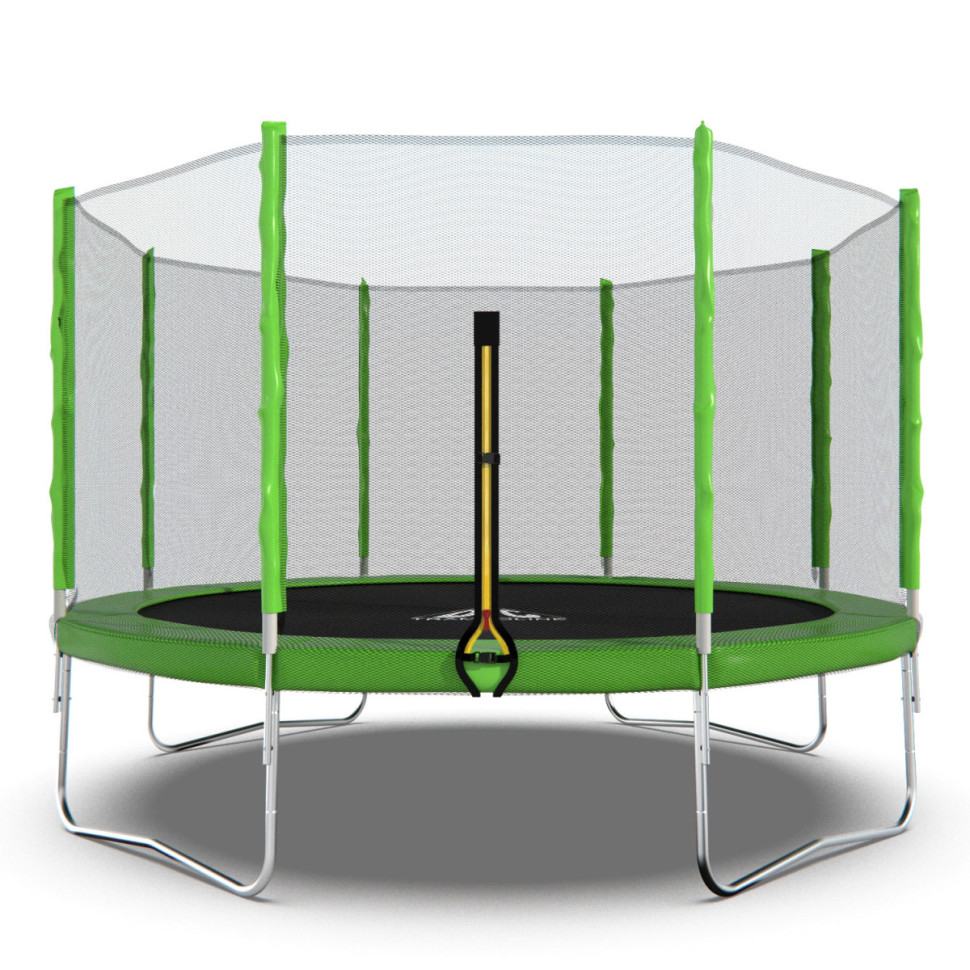 Батут DFC TRAMPOLINE FITNESS с сеткой 12FT-TR-LG