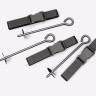 Батут Unix line Classic с внутренней сеткой 14 футов - 430 см (двухцветный) (TRUCL14IN)