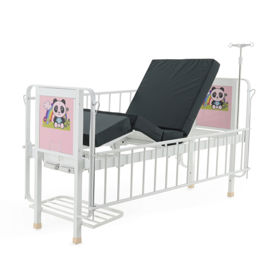 Кровать детс 4-секц Med-Mos DM-2320S-01 Тип 4 вар. 4.1 (розов) ТУ 32.50.30-21-98238288-2020 с матрас