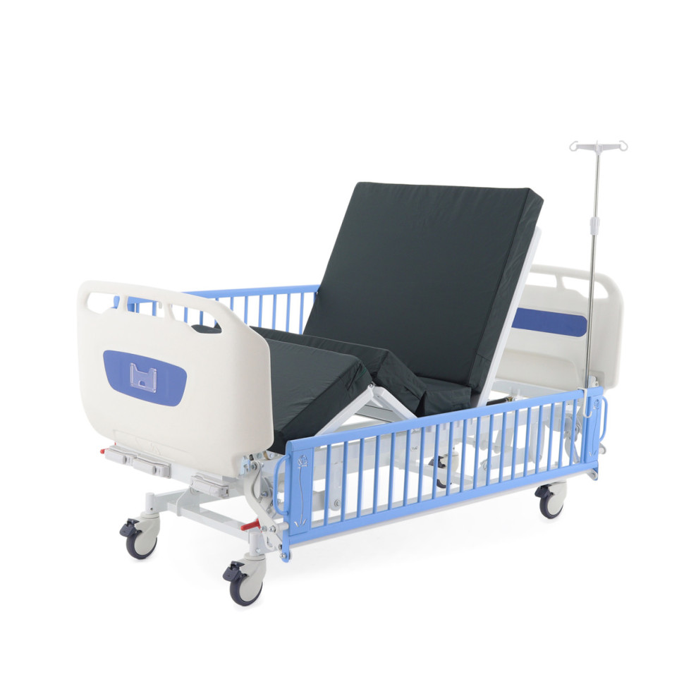 Кровать механическая подростковая MED-MOS DM-3434 (ABS гол., 4 секции, матрас, В)