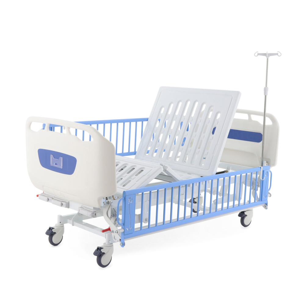 Кровать механическая подростковая MED-MOS DM-3434 (ABS гол., 4 секции, матрас, В)