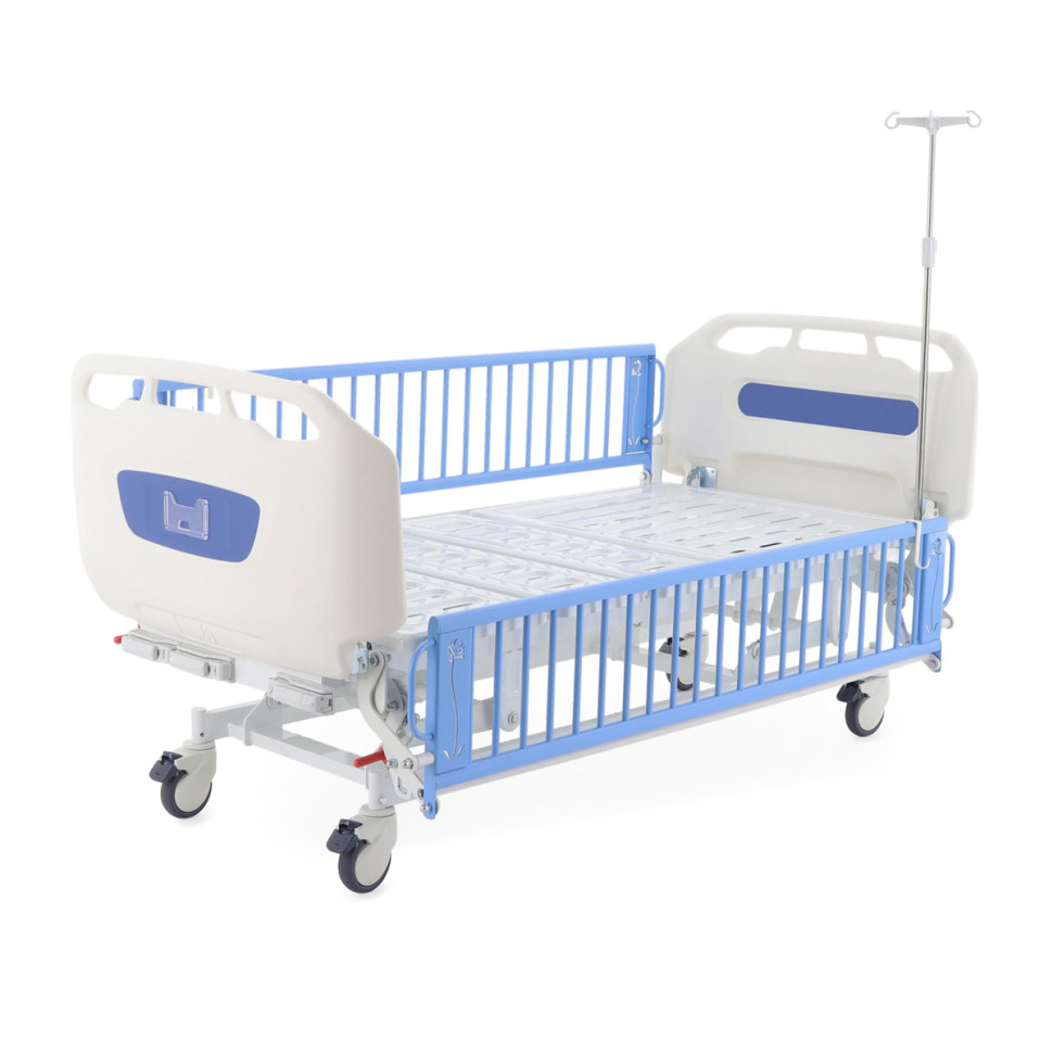 Кровать механическая подростковая MED-MOS DM-3434 (ABS гол., 4 секции, матрас, В)