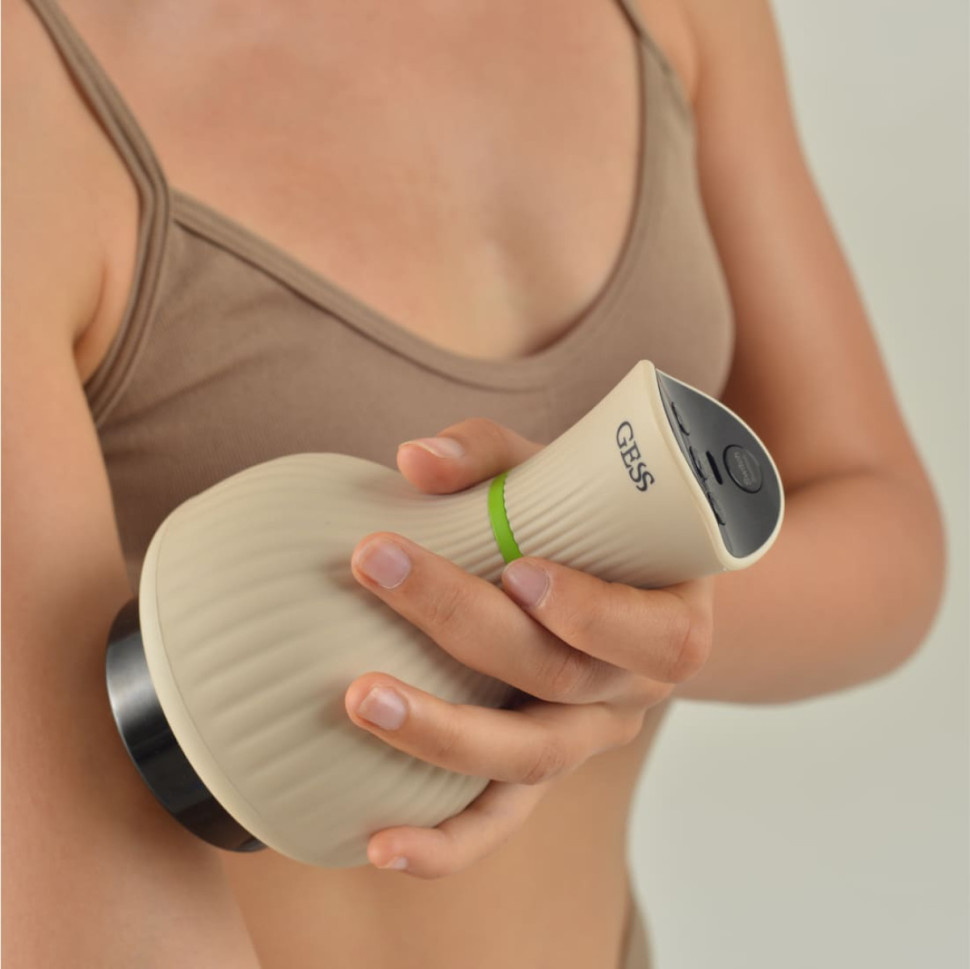 Вакуумный массажер для тела GESS-313 Body Tonus (beige)