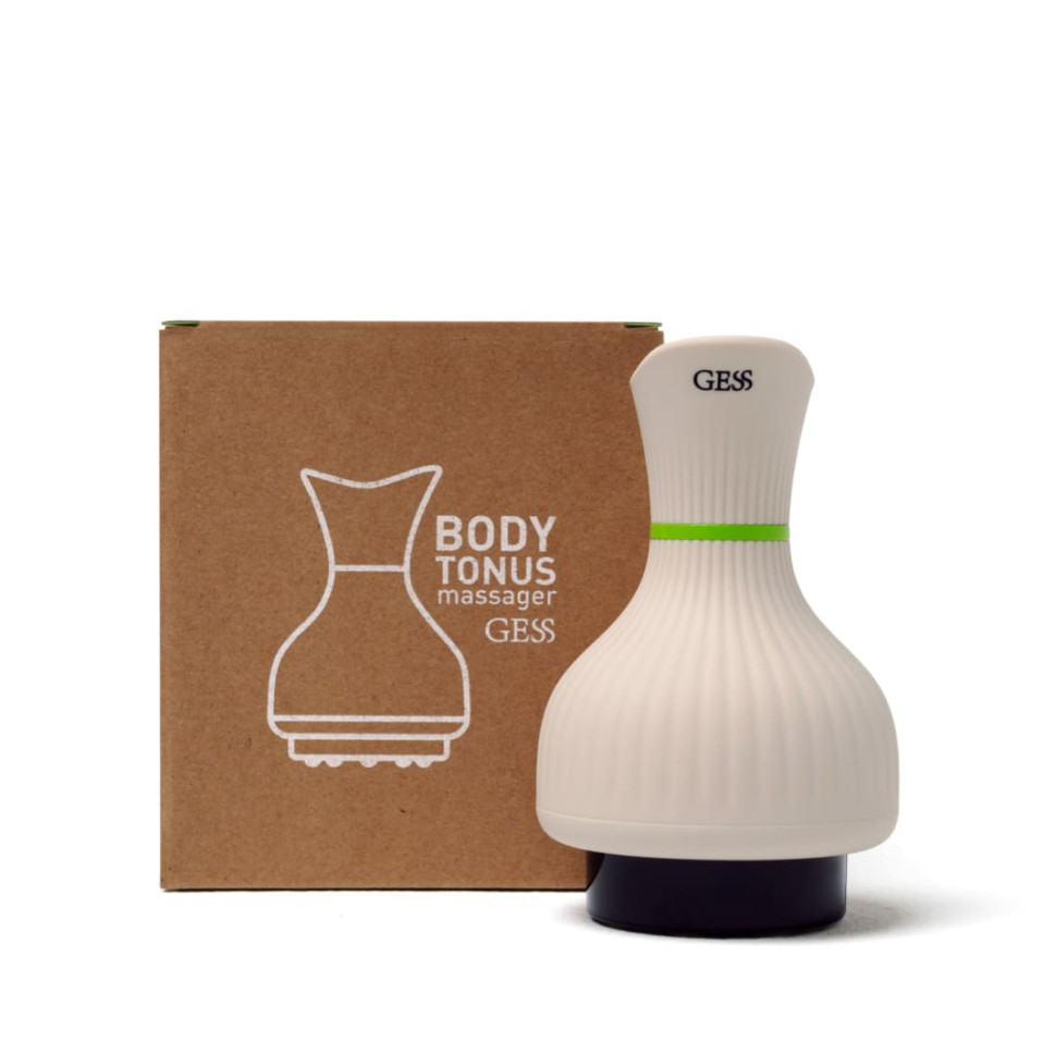 Вакуумный массажер для тела GESS-313 Body Tonus (beige)