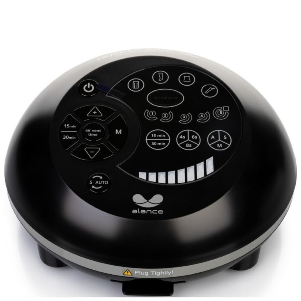 Аппарат для массажа и прессотерапии Gapo Alance Black, комплект «Стандарт» XL