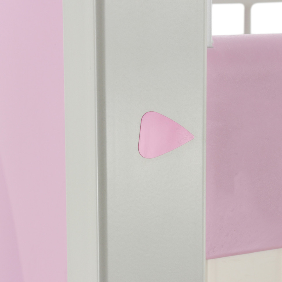 Кровать подр 4-сек Med-Mos DM-2218S-01 Тип 4 Вар. 4.1 (розов) ТУ 32.50.30-21-98238288-2020 с матр