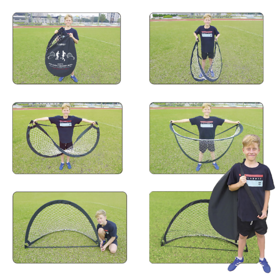 Ворота игровые DFC Foldable Soccer GOAL5219A