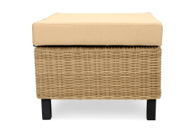 MOKKA BELLA Пуф малый, цвет соломенный