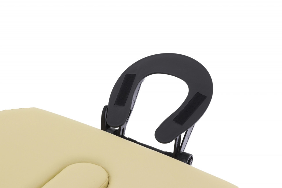 Массажный стол складной MED-MOS JF-AY01 3-х секционный, деревянная рама, бежевый