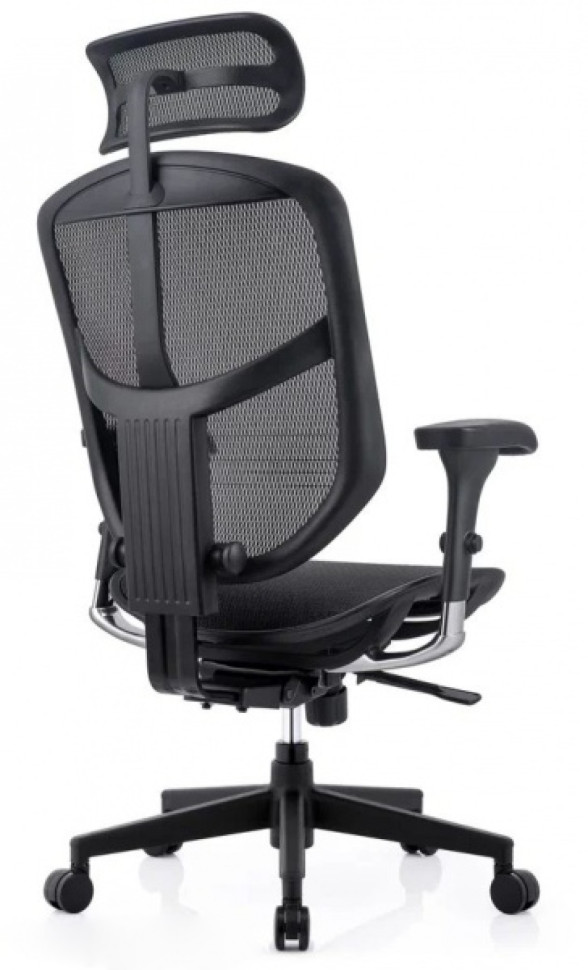 Кресло FALTO ENJOY PROJECT 2 ( Чёрный каркас /сетка чёрный W09-01 /крестовина металл)