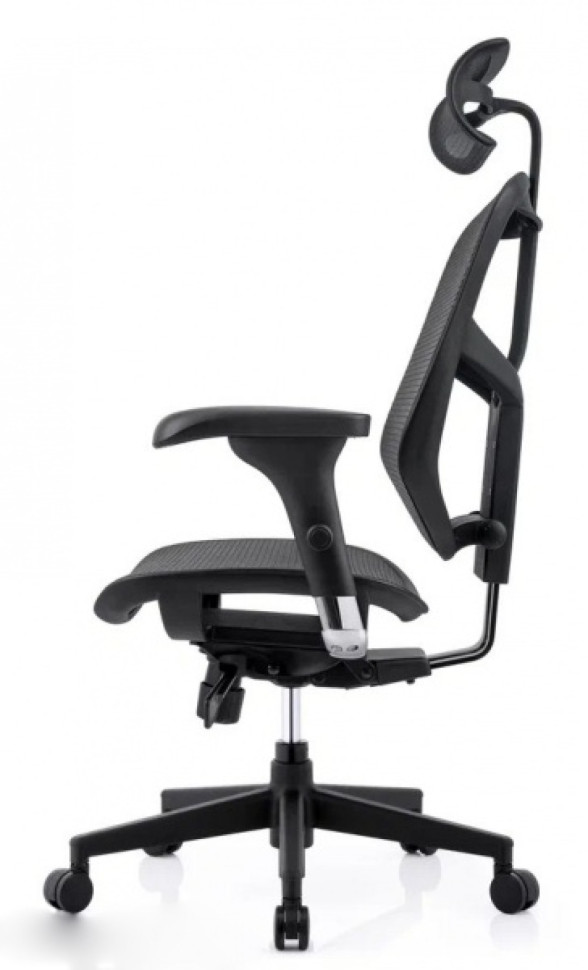 Кресло FALTO ENJOY PROJECT 2 ( Чёрный каркас /сетка чёрный W09-01 /крестовина металл)