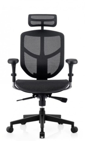 Кресло FALTO ENJOY PROJECT 2 ( Чёрный каркас /сетка чёрный W09-01 /крестовина металл)