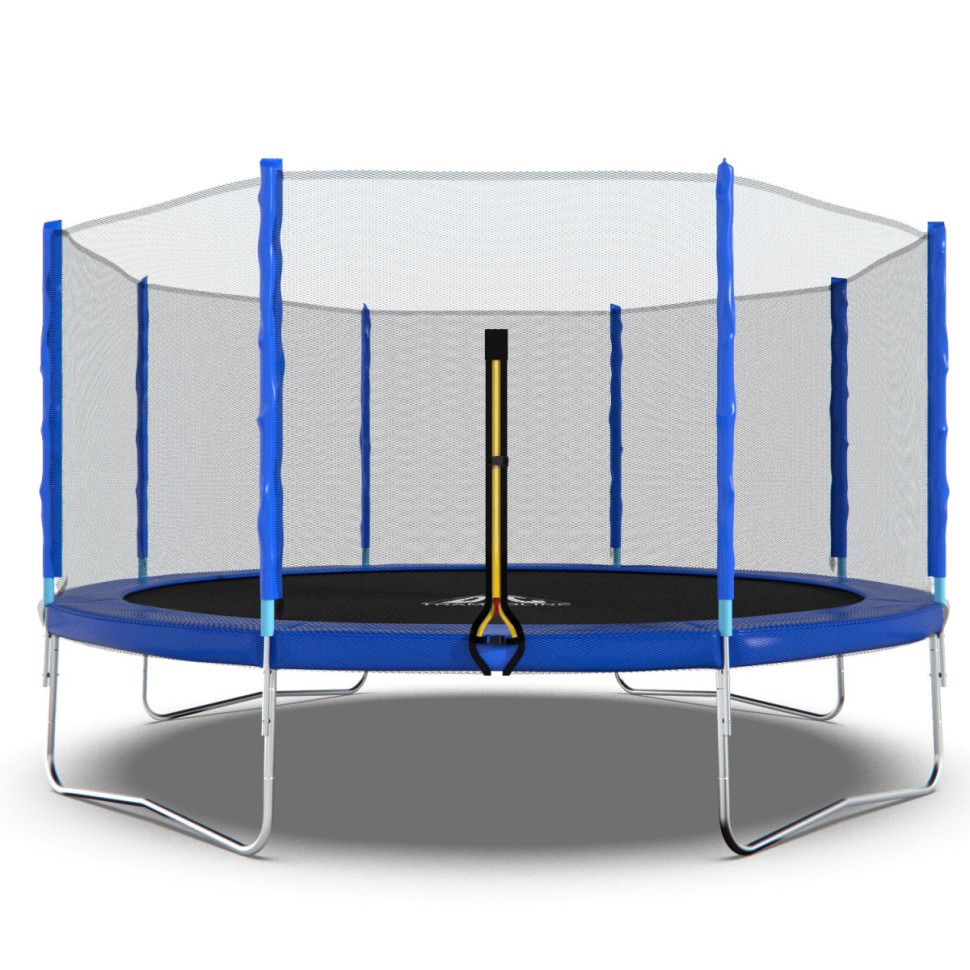 Батут DFC TRAMPOLINE FITNESS с сеткой 14FT-TR-B