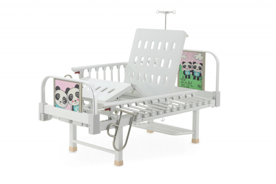 Кровать подр 4-сек Med-Mos DM-2540S-01 Тип 4, Вариант 4.1 (роз) ТУ 32.50.30-21-98238288-2020 с матра