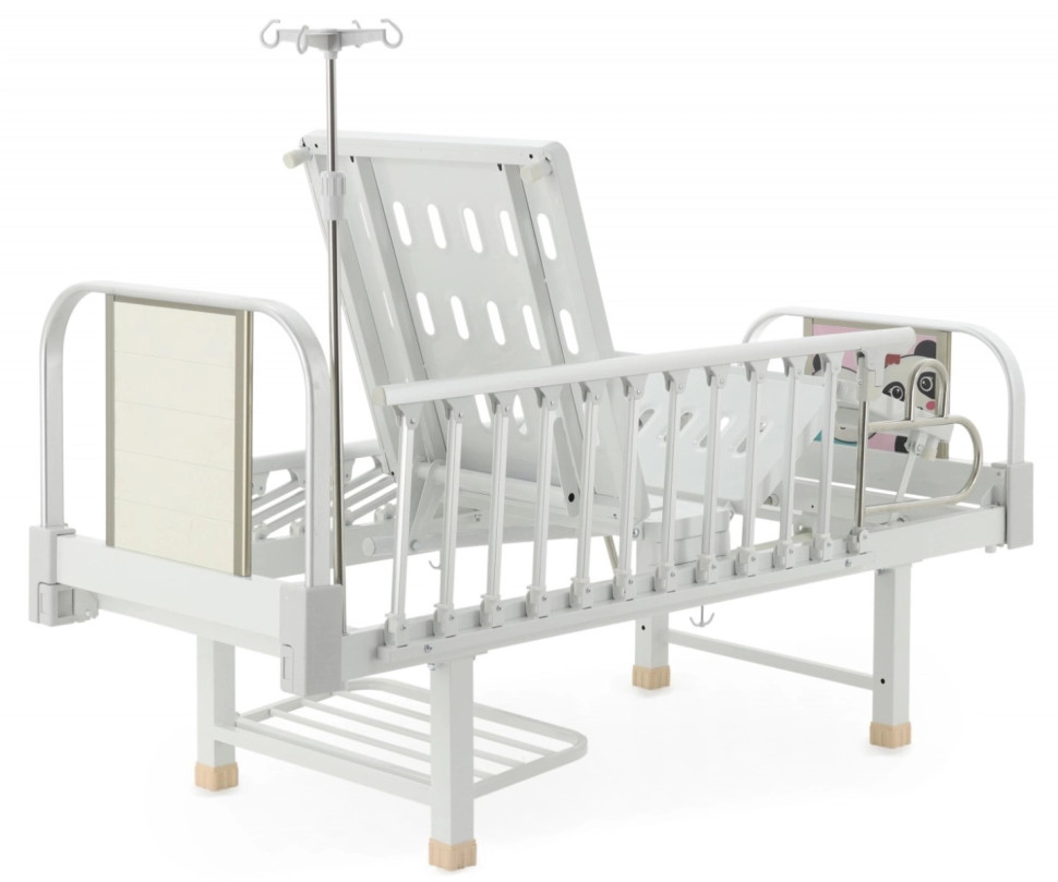 Кровать подр 4-сек Med-Mos DM-2540S-01 Тип 4, Вариант 4.1 (роз) ТУ 32.50.30-21-98238288-2020 с матра