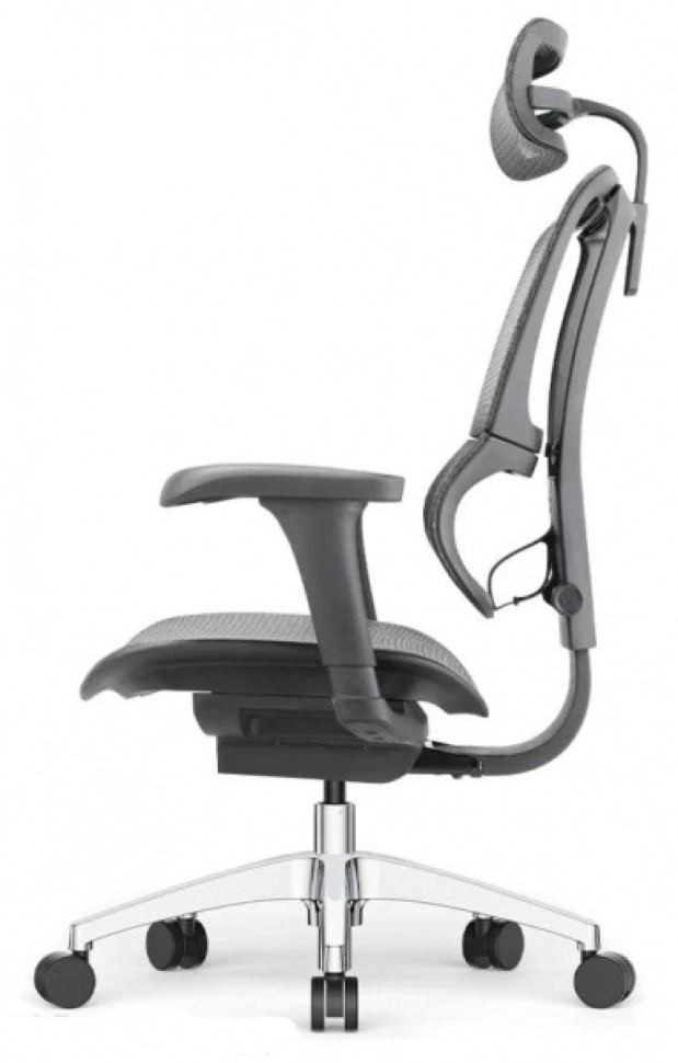 Кресло FALTO IOO PROJECT 2 ( Чёрный каркас/сетка чёрный W09-01 /крестовина металл)