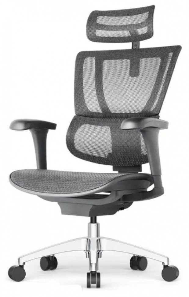 Кресло FALTO IOO PROJECT 2 ( Чёрный каркас/сетка чёрный W09-01 /крестовина металл)