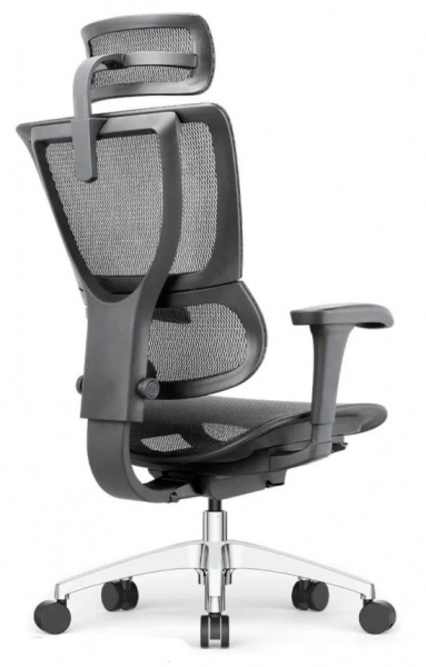 Кресло FALTO IOO PROJECT 2 ( Чёрный каркас/сетка чёрный W09-01 /крестовина металл)