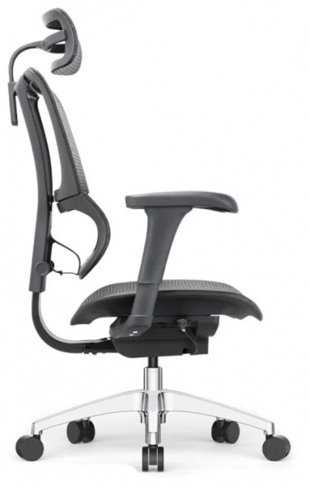 Кресло FALTO IOO PROJECT 2 ( Чёрный каркас/сетка чёрный W09-01 /крестовина металл)