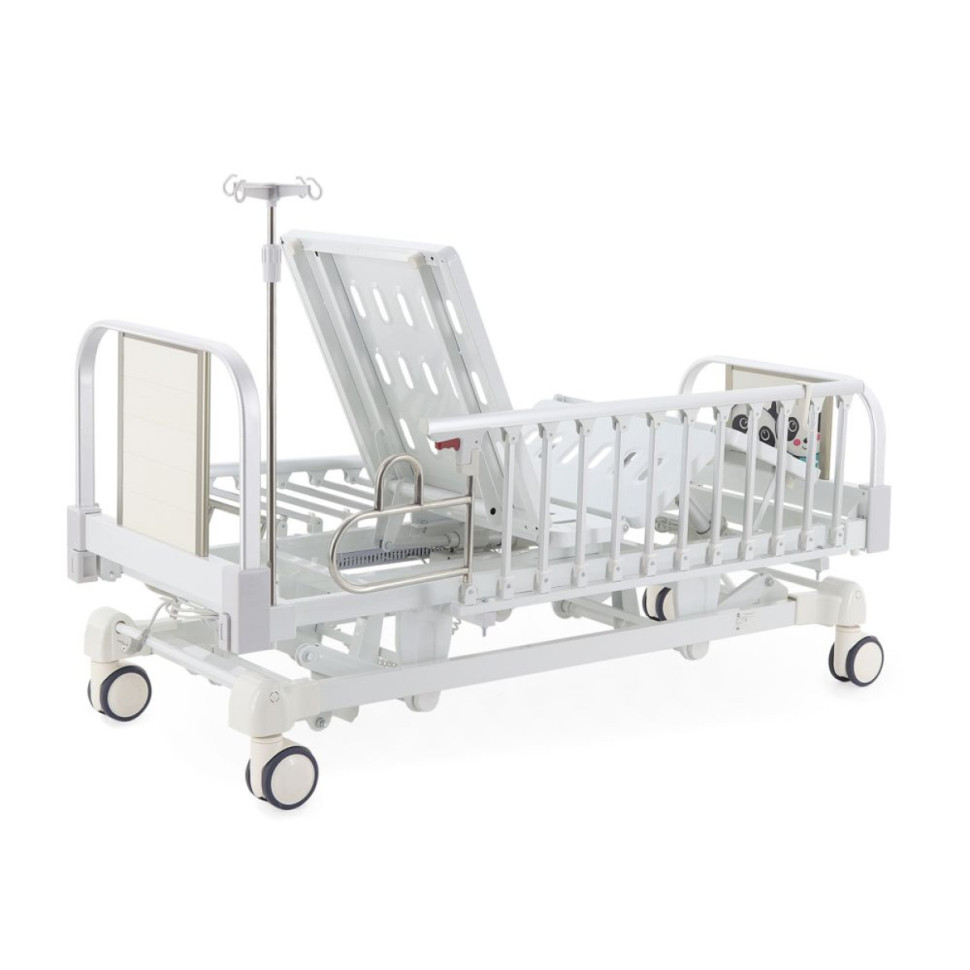 Кровать подростковая 4-секционная электрическая Med-Mos DB-9 DE-4548S-01 цв.белый, с матрасом