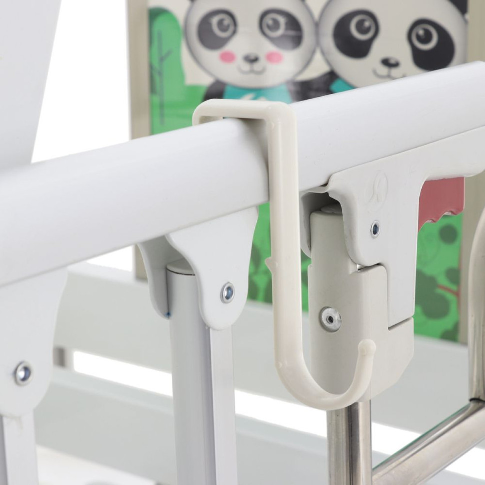 Кровать подростковая 4-секционная электрическая Med-Mos DB-9 DE-4548S-01 цв.белый, с матрасом