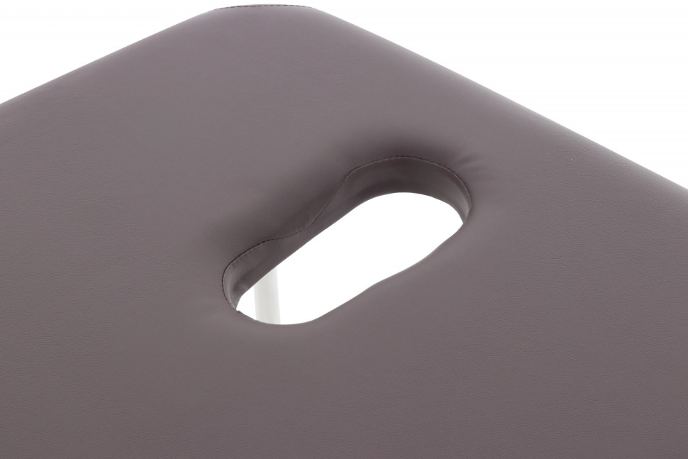 Стол массажный складной (переносной) алюминиевый JFAL01A 3-секционный коричневый