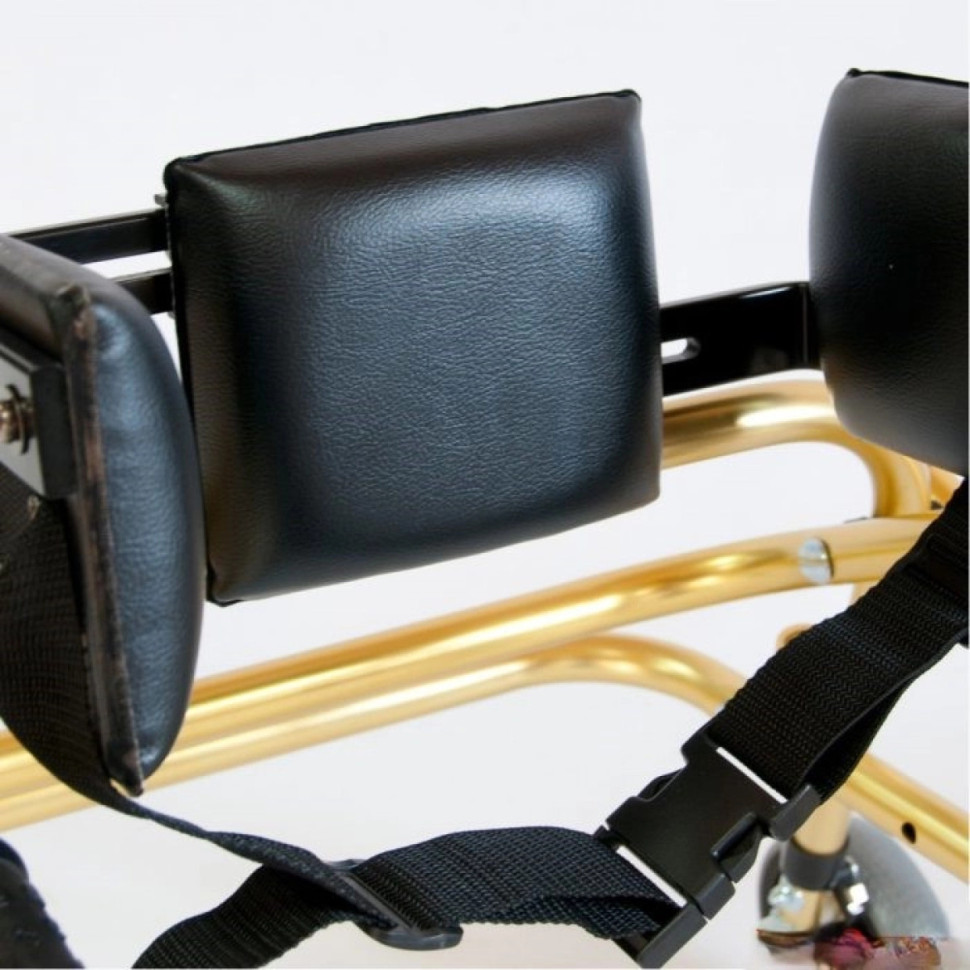 Ходунки для детей больных ДЦП с подлокотной опорой и фиксатором голеностопа Мега-903