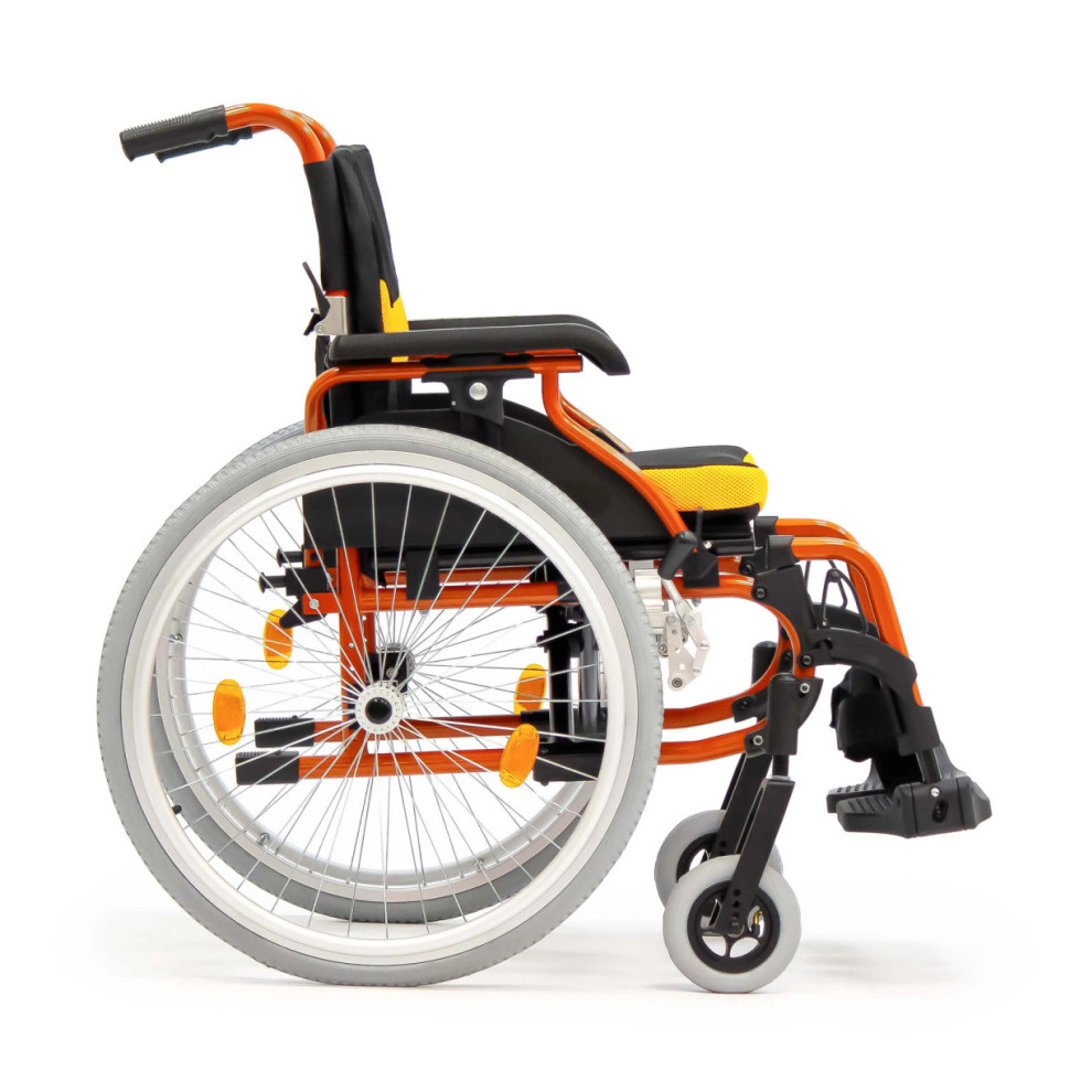 Кресло-коляска механическая МЕТ STABLE 43 см складная